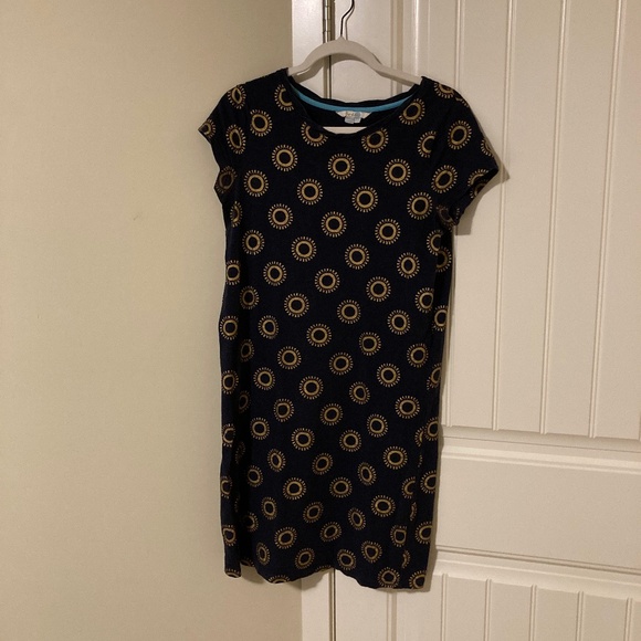 Boden Sunburst Coralie Jersey Mini Shirt Dress - Picture 3 of 3